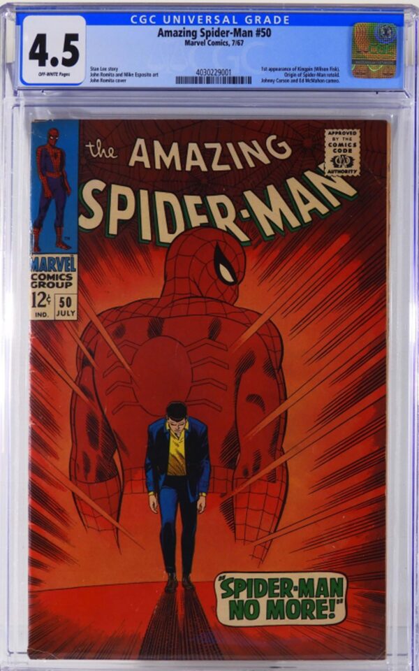 Amazing Spider-Man #50 CGC 4.5