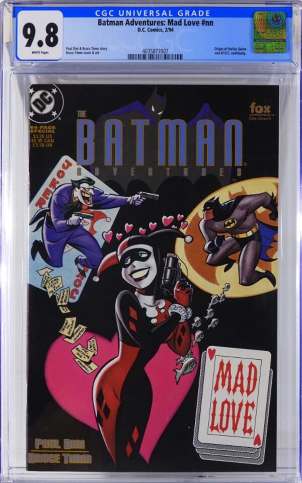 DC Comics Batman Adventures: Mad Love CGC 9.8