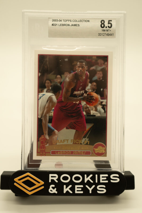 2003-04 Topps Collection LeBron James BGS 8.5