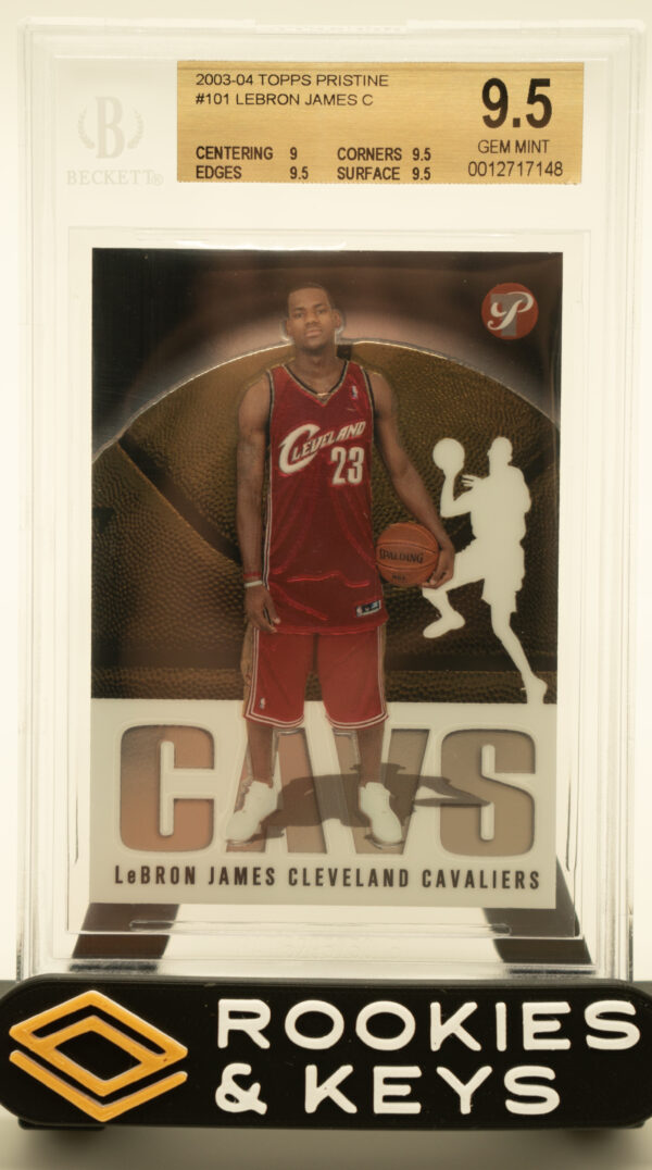 2003-04 Topps Pristine Lebron James C BGS 9.5