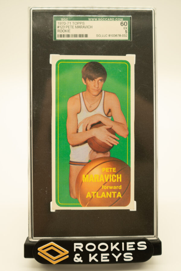 1970-71 Topps Pete Maravich RC SGC 5.0