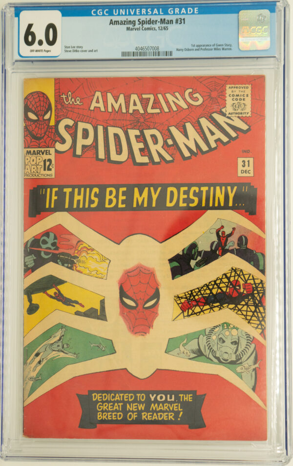 Amazing Spider-Man #31 CGC 6.0