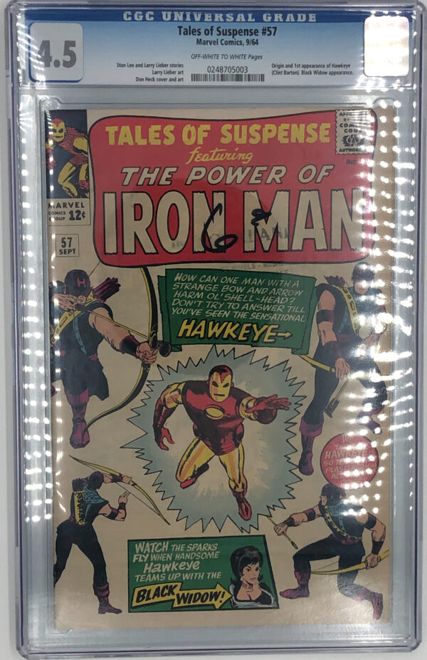 Tales of Suspense #57 CGC 4.5