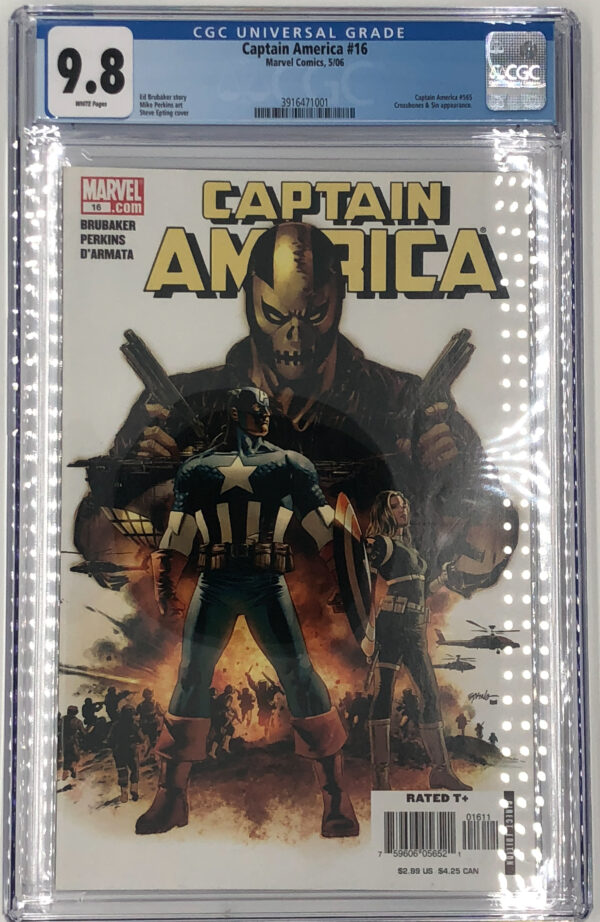 Captain America #16 CGC 9.8