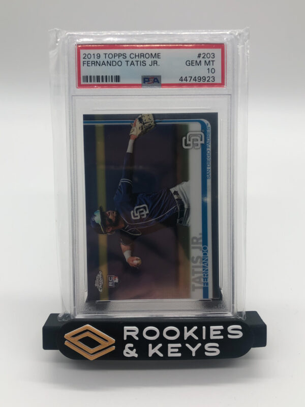 2019 Topps Chrome Fernando Tatis Jr PSA 10