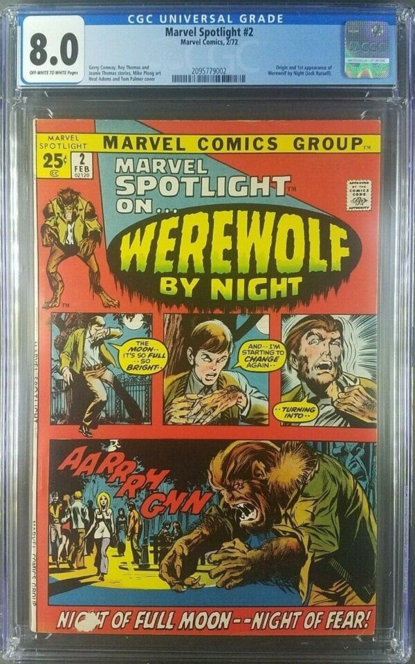 Marvel Spotlight #2 CGC 8.0